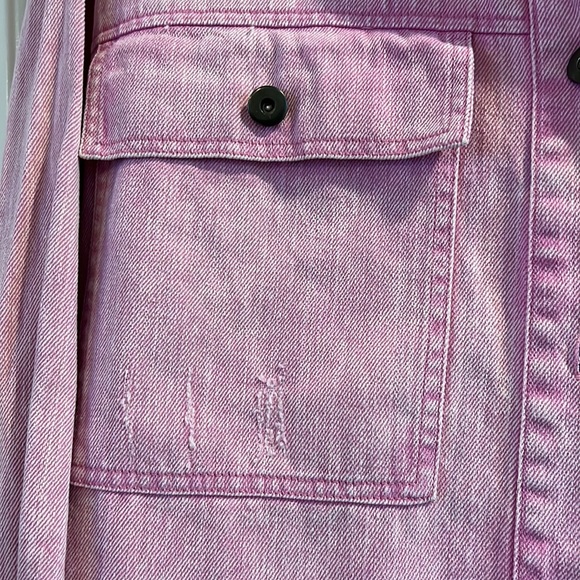 Distressing shacket - Picture 5 of 10